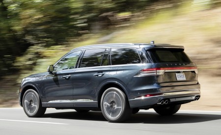 2020 Lincoln Aviator Grand Touring Rear Three-Quarter Wallpapers 450x275 (10)