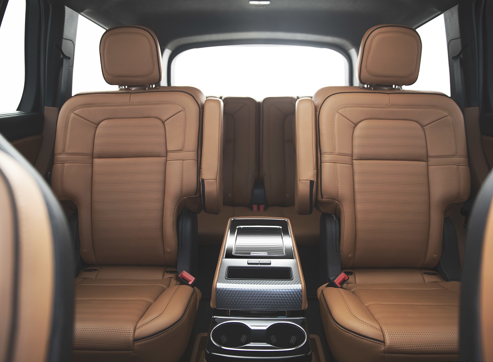 2020 Lincoln Aviator Interior Rear Seats Wallpapers #84 of 87