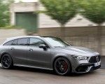 2020 Mercedes-AMG CLA 45 S 4MATIC+ Shooting Brake Front Three-Quarter Wallpapers 150x120