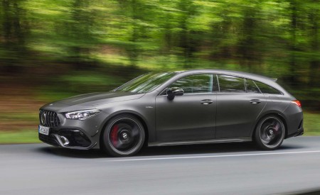 2020 Mercedes-AMG CLA 45 S 4MATIC+ Shooting Brake Front Three-Quarter Wallpapers 450x275 (2)