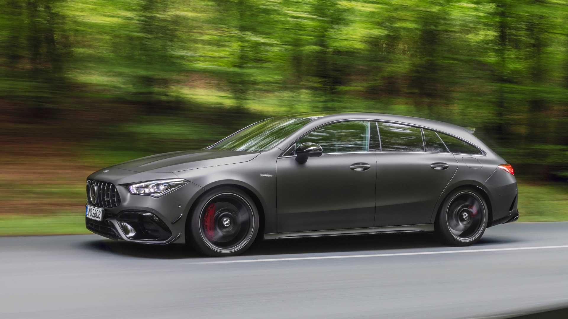 2020 Mercedes-AMG CLA 45 S 4MATIC+ Shooting Brake Front Three-Quarter Wallpapers (2)