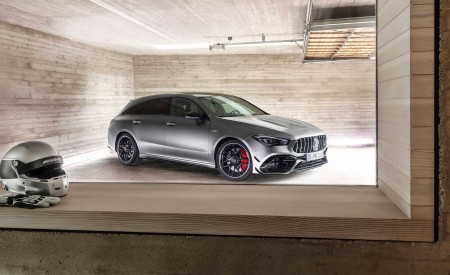 2020 Mercedes-AMG CLA 45 S 4MATIC+ Shooting Brake Front Three-Quarter Wallpapers 450x275 (22)
