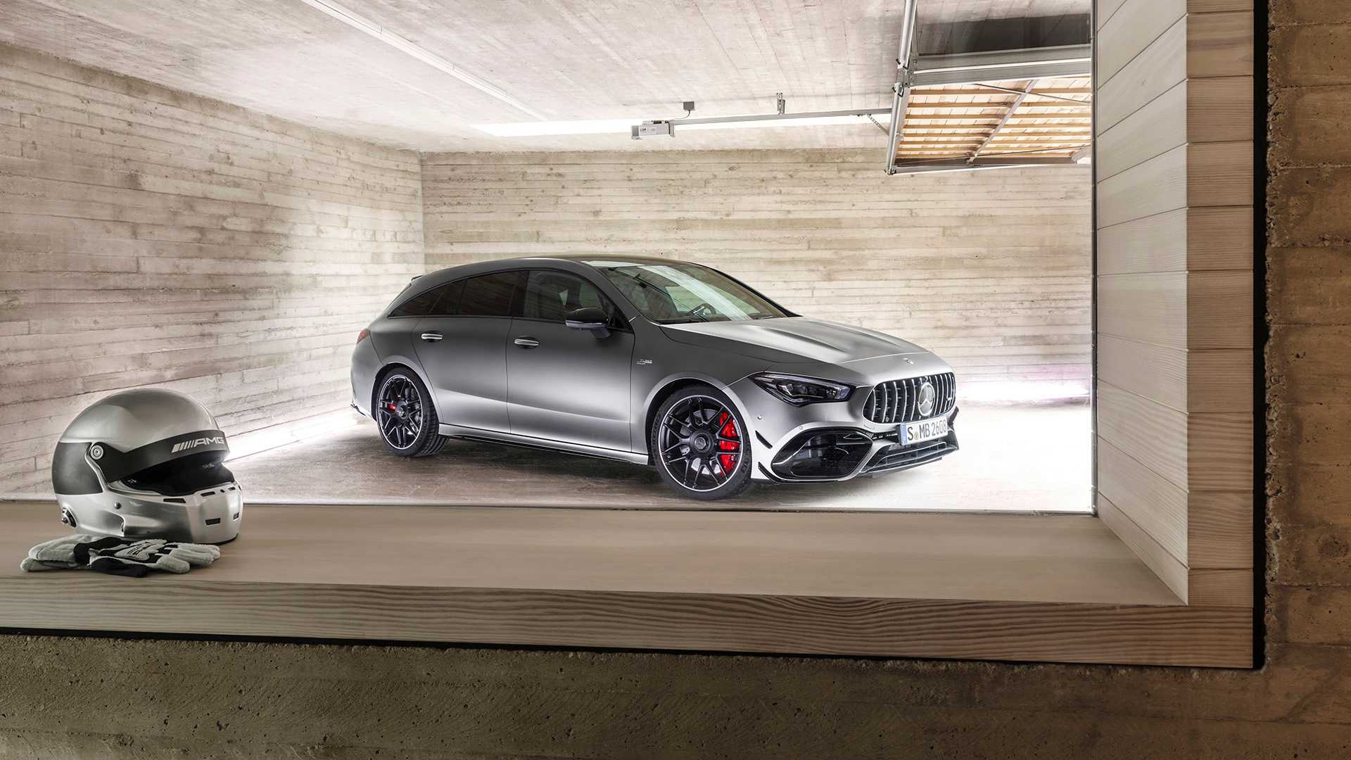 2020 Mercedes-AMG CLA 45 S 4MATIC+ Shooting Brake Front Three-Quarter Wallpapers #22 of 34