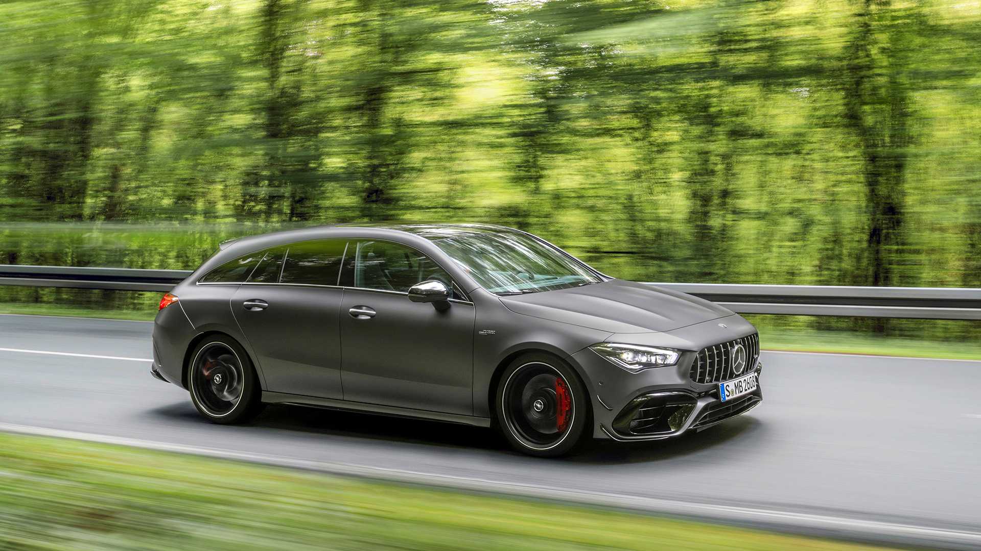 2020 Mercedes-AMG CLA 45 S 4MATIC+ Shooting Brake Front Three-Quarter Wallpapers (3)