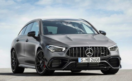 2020 Mercedes-AMG CLA 45 S 4MATIC+ Shooting Brake Front Wallpapers 450x275 (15)