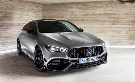 2020 Mercedes-AMG CLA 45 S 4MATIC+ Shooting Brake Front Wallpapers 450x275 (23)