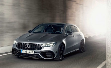 2020 Mercedes-AMG CLA 45 S 4MATIC+ Shooting Brake Front Wallpapers 450x275 (11)
