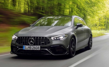 2020 Mercedes-AMG CLA 45 S 4MATIC+ Shooting Brake Front Wallpapers 450x275 (5)