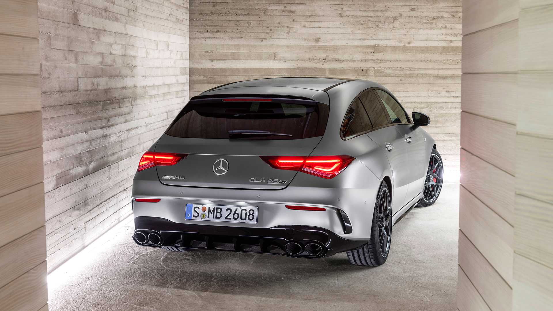 2020 Mercedes-AMG CLA 45 S 4MATIC+ Shooting Brake Rear Three-Quarter Wallpapers #24 of 34