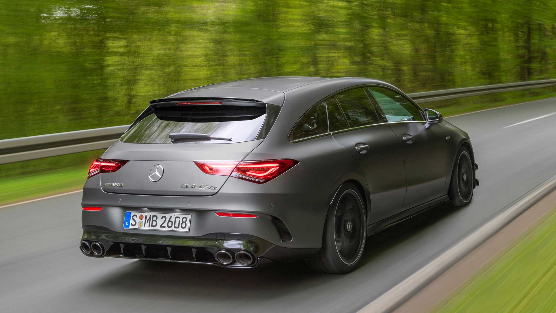 2020 Mercedes-AMG CLA 45 S 4MATIC+ Shooting Brake Rear Three-Quarter Wallpapers #6 of 34