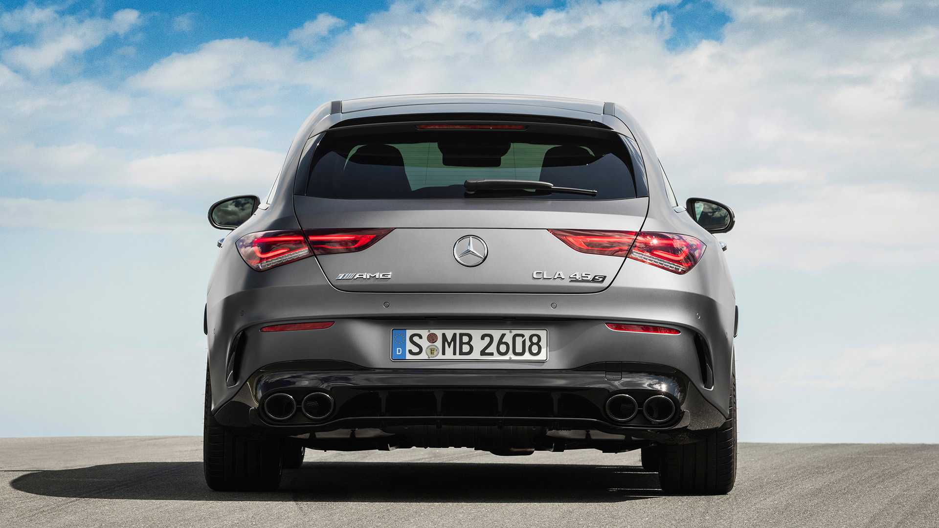 2020 Mercedes-AMG CLA 45 S 4MATIC+ Shooting Brake Rear Wallpapers #18 of 34