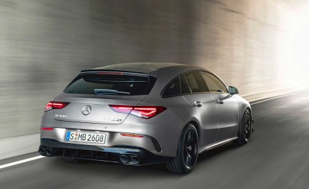 2020 Mercedes-AMG CLA 45 S 4MATIC+ Shooting Brake Rear Wallpapers 450x275 (13)