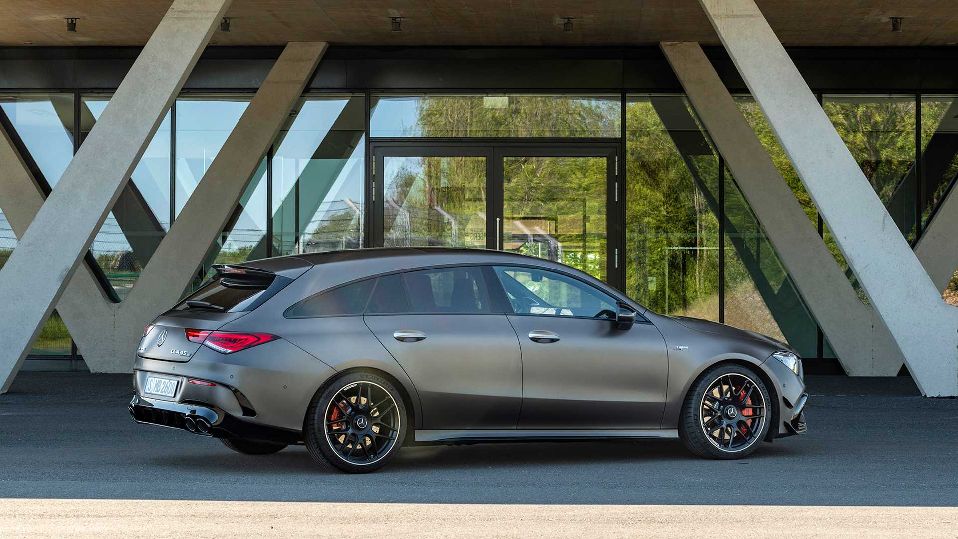2020 Mercedes-AMG CLA 45 S 4MATIC+ Shooting Brake Side Wallpapers #19 of 34