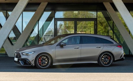 2020 Mercedes-AMG CLA 45 S 4MATIC+ Shooting Brake Side Wallpapers 450x275 (20)