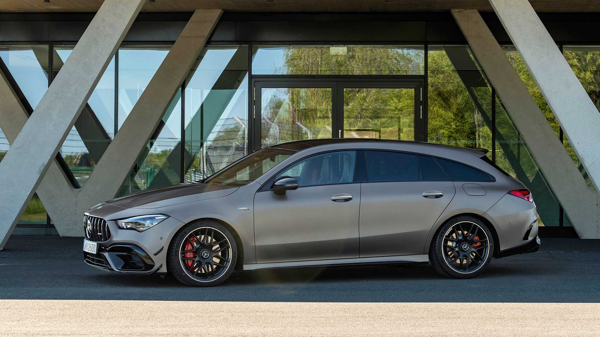 2020 Mercedes-AMG CLA 45 S 4MATIC+ Shooting Brake Side Wallpapers #20 of 34