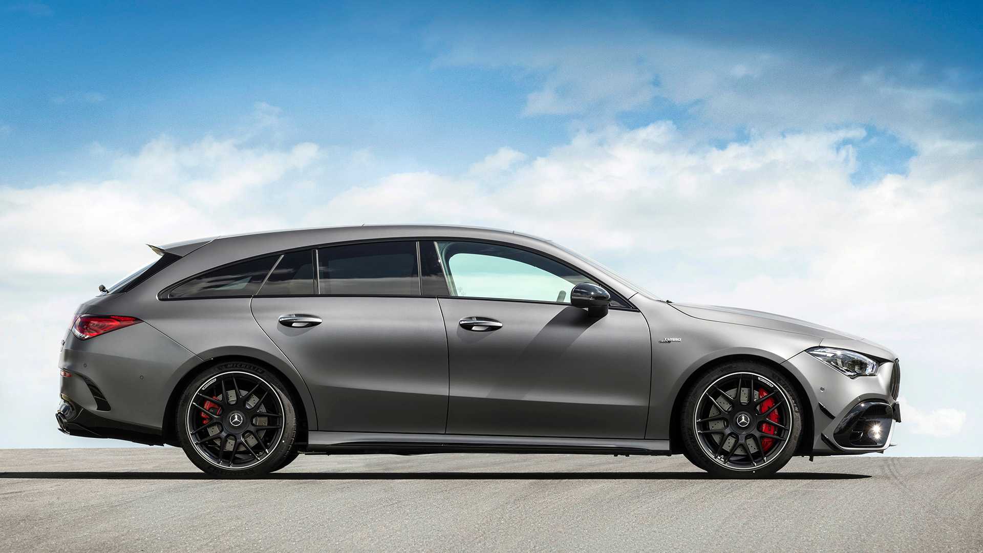 2020 Mercedes-AMG CLA 45 S 4MATIC+ Shooting Brake Side Wallpapers #21 of 34