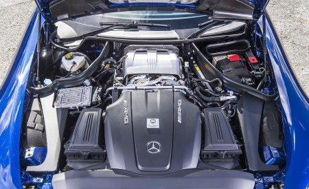 2020 Mercedes-AMG GT S Roadster (UK-Spec) Engine Wallpapers 450x275 (55)