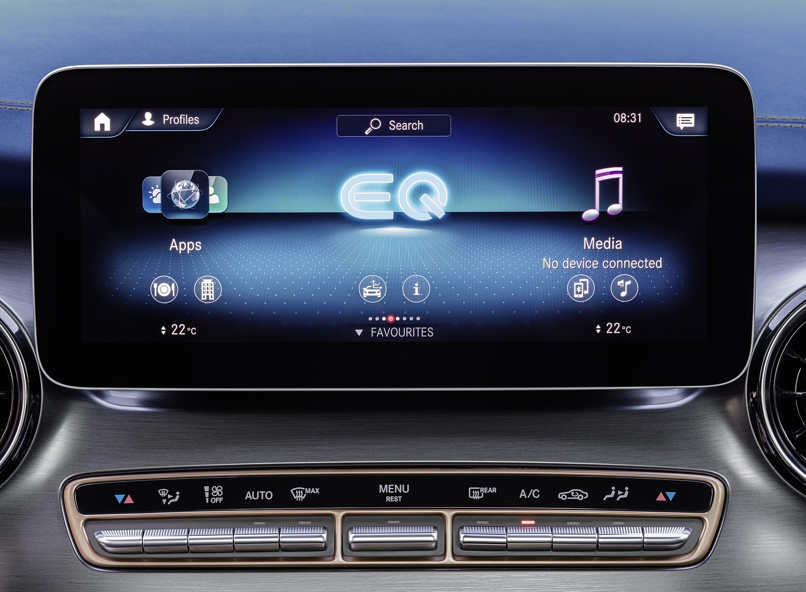 2020 Mercedes-Benz EQV 300 Central Console Wallpapers #27 of 43