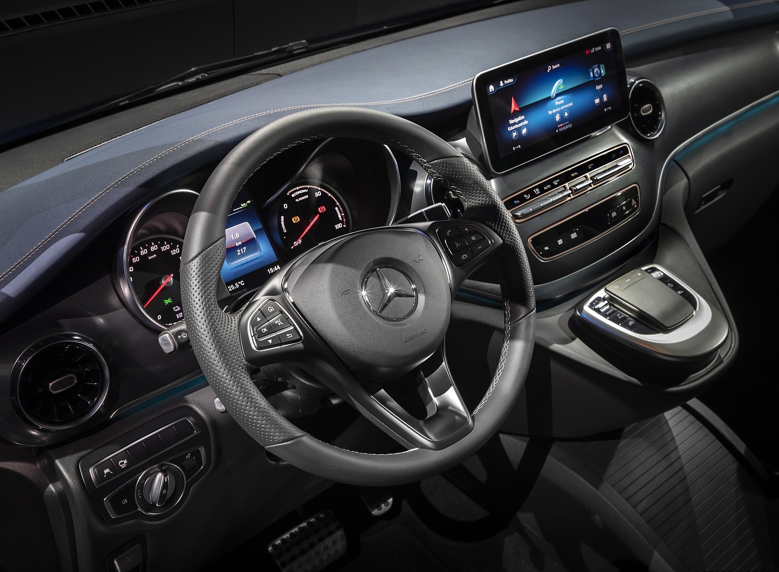 2020 Mercedes-Benz EQV 300 Interior Detail Wallpapers #29 of 43