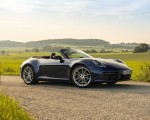 2020 Porsche 911 Carrera Cabriolet (Color: Gentian Blue Metallic) Front Three-Quarter Wallpapers 150x120 (38)