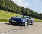 2020 Porsche 911 Carrera Cabriolet (Color: Gentian Blue Metallic) Front Three-Quarter Wallpapers 150x120 (10)