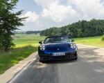 2020 Porsche 911 Carrera Cabriolet (Color: Gentian Blue Metallic) Front Wallpapers 150x120