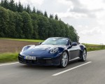 2020 Porsche 911 Carrera Cabriolet (Color: Gentian Blue Metallic) Front Wallpapers 150x120 (4)