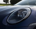 2020 Porsche 911 Carrera Cabriolet (Color: Gentian Blue Metallic) Headlight Wallpapers 150x120