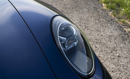 2020 Porsche 911 Carrera Cabriolet (Color: Gentian Blue Metallic) Headlight Wallpapers 450x275 (42)