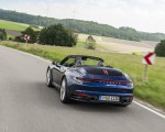 2020 Porsche 911 Carrera Cabriolet (Color: Gentian Blue Metallic) Rear Wallpapers 150x120