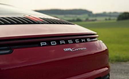 2020 Porsche 911 Carrera Coupe (Color: Guards Red) Detail Wallpapers 450x275 (55)