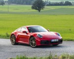 2020 Porsche 911 Carrera Coupe (Color: Guards Red) Front Three-Quarter Wallpapers 150x120 (39)
