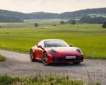 2020 Porsche 911 Carrera Coupe (Color: Guards Red) Front Three-Quarter Wallpapers 150x120 (15)