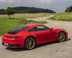 2020 Porsche 911 Carrera Coupe (Color: Guards Red) Rear Three-Quarter Wallpapers 150x120