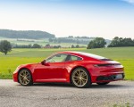 2020 Porsche 911 Carrera Coupe (Color: Guards Red) Rear Three-Quarter Wallpapers 150x120 (42)