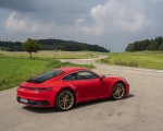 2020 Porsche 911 Carrera Coupe (Color: Guards Red) Rear Three-Quarter Wallpapers 150x120 (31)