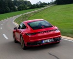 2020 Porsche 911 Carrera Coupe (Color: Guards Red) Rear Three-Quarter Wallpapers 150x120 (21)
