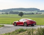 2020 Porsche 911 Carrera Coupe (Color: Guards Red) Rear Three-Quarter Wallpapers 150x120