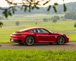 2020 Porsche 911 Carrera Coupe (Color: Guards Red) Rear Three-Quarter Wallpapers 150x120 (45)