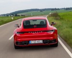 2020 Porsche 911 Carrera Coupe (Color: Guards Red) Rear Wallpapers 150x120