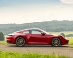 2020 Porsche 911 Carrera Coupe (Color: Guards Red) Side Wallpapers 150x120