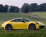 2020 Porsche 911 Carrera Coupe (Color: Racing Yellow) Front Three-Quarter Wallpapers 150x120