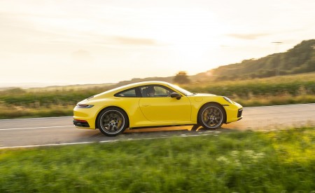 2020 Porsche 911 Carrera Coupe (Color: Racing Yellow) Side Wallpapers 450x275 (96)