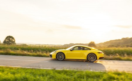 2020 Porsche 911 Carrera Coupe (Color: Racing Yellow) Side Wallpapers 450x275 (100)