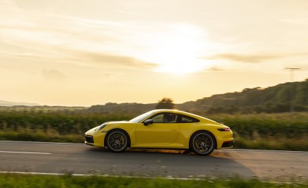 2020 Porsche 911 Carrera Coupe (Color: Racing Yellow) Side Wallpapers 450x275 (102)