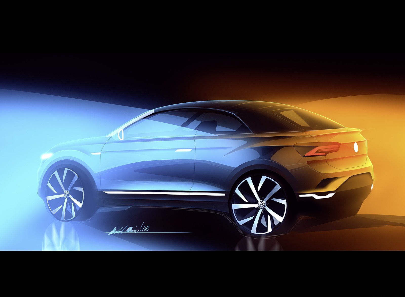 2020 Volkswagen T-Roc Cabriolet Design Sketch Wallpapers #205 of 205