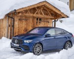 2021 Mercedes-AMG GLE 53 4MATIC Coupe (Color: Brilliant Blue Metallic) Front Three-Quarter Wallpapers 150x120