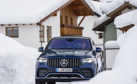 2021 Mercedes-AMG GLE 53 4MATIC Coupe (Color: Brilliant Blue Metallic) Front Wallpapers 450x275 (106)