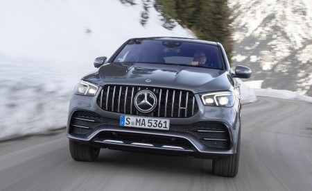 2021 Mercedes-AMG GLE 53 4MATIC Coupe (Color: Selenite Gray Metallic) Front Wallpapers 450x275 (129)