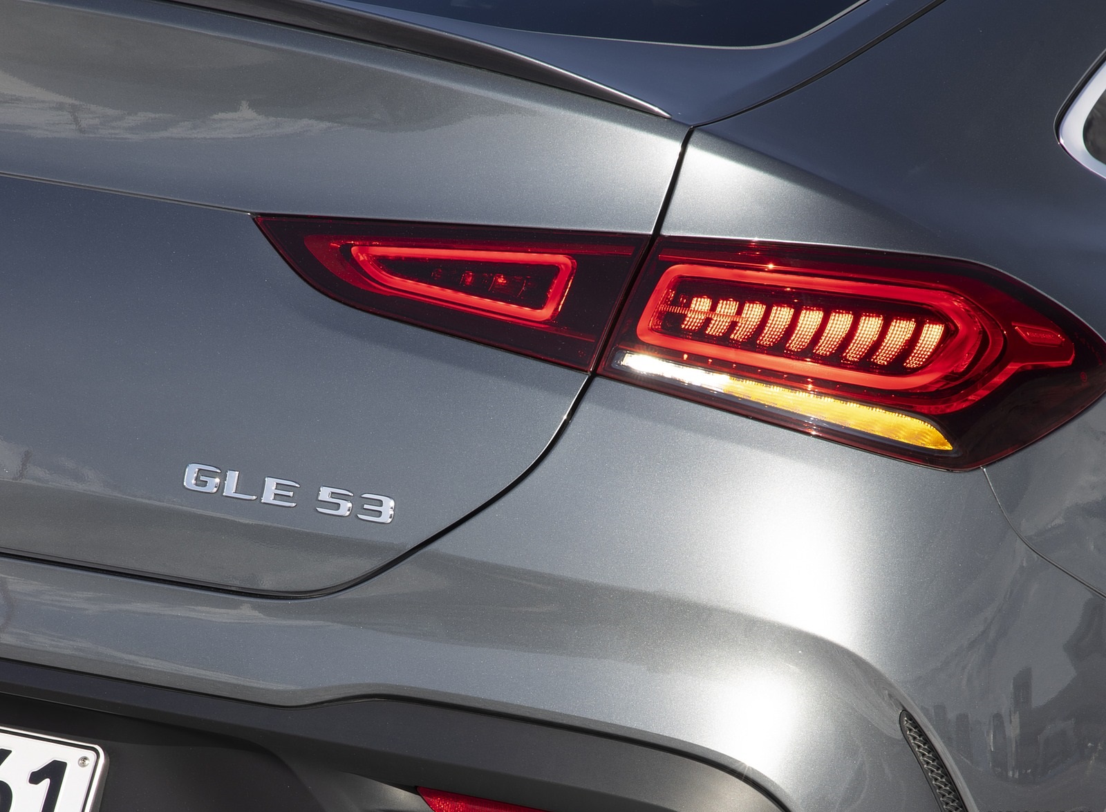 2021 Mercedes-AMG GLE 53 4MATIC Coupe (Color: Selenite Gray Metallic) Tail Light Wallpapers #133 of 180